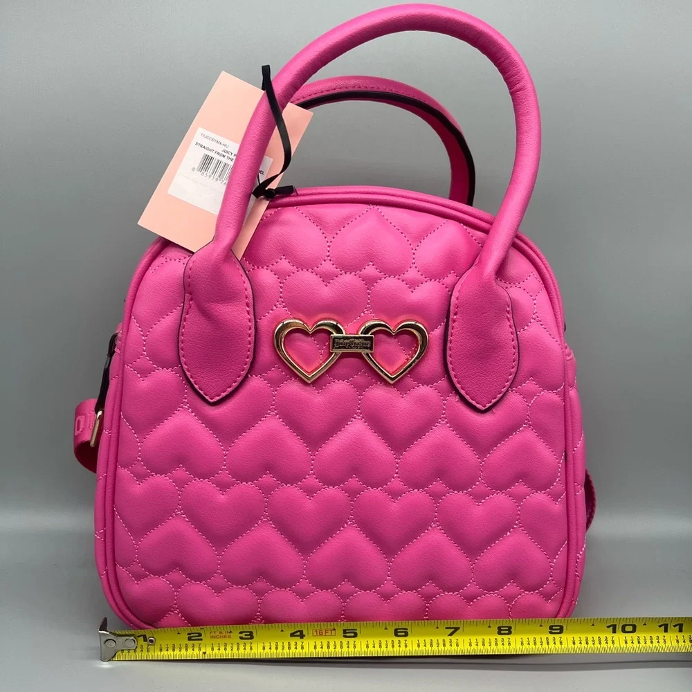 Juicy couture straight from the heart satchel purse
